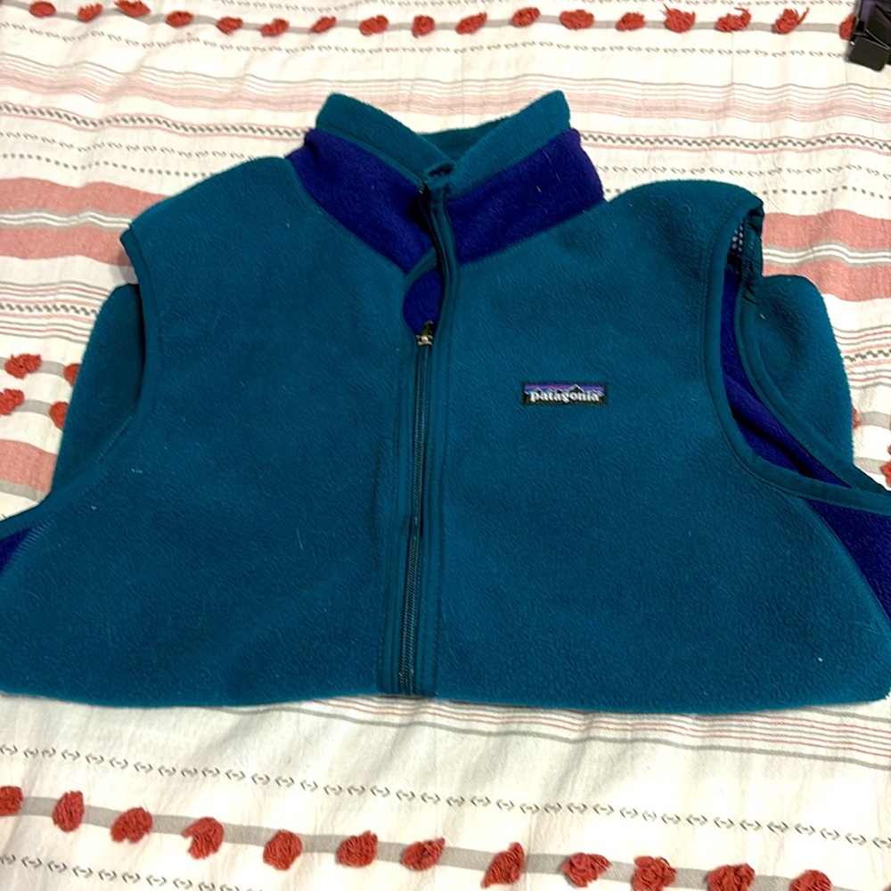 Women’s Patagonia Small Performance Enhancing Film lined Synchilla vest